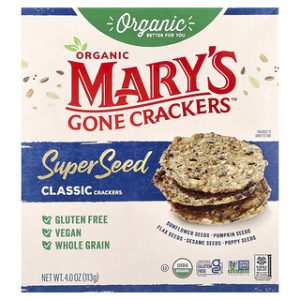 קרקרים אורגניים - Mary's Gone Crackers קלאסיק 113 גרם