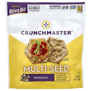 קרקרים אורז אפויים Crunchmaster - Original 113 גרם