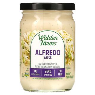רוטב אלפרדו Walden Farms - 340 גרם - ללא סוכר וקלוריות