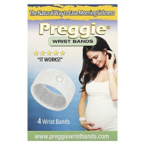 רצועות יד Preggie לבנות - 4 רצועות - הקלה בבחילות