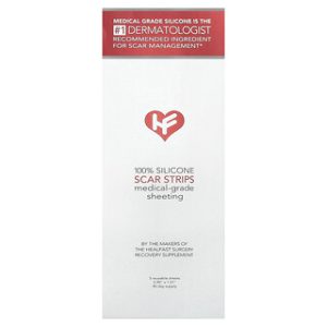 רצועות סיליקון לצלקות HealFast - 5 יחידות שימוש חוזר