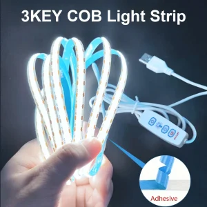 רצועת לד COB עמעום - 320 לדים למטר - למטבח וחדר שינה