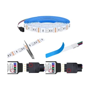 רצועת לד RGB USB - בקרת אפליקציה, 30 נוריות למטר