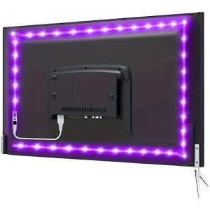 רצועת לד RGB בלוטות' - תאורה לטלוויזיה וחדר