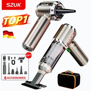שואב אבק לרכב אלחוטי עוצמתי - SZUK 985000Pa