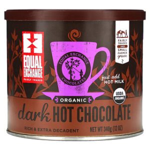 שוקו חם אורגני Equal Exchange - 340 גרם - Dark