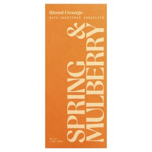שוקולד בלום אורנג' ללא תוספת סוכר - Spring & Mulberry