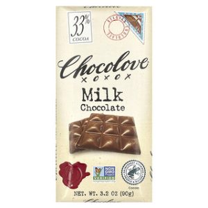 שוקולד חלב Chocolove 33% קקאו - 90 גרם - טעים!