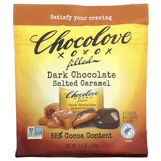 שוקולד מריר במילוי קרמל מלוח - Chocolove