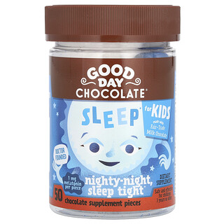 שוקולד שינה לילדים - Good Day Chocolate - 50 יחידות