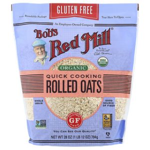 שיבולת שועל אורגנית מהירה - Bob's Red Mill - 794 גרם