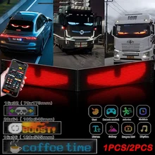 שלט LED לרכב - תצוגת טקסט מותאם אישית USB