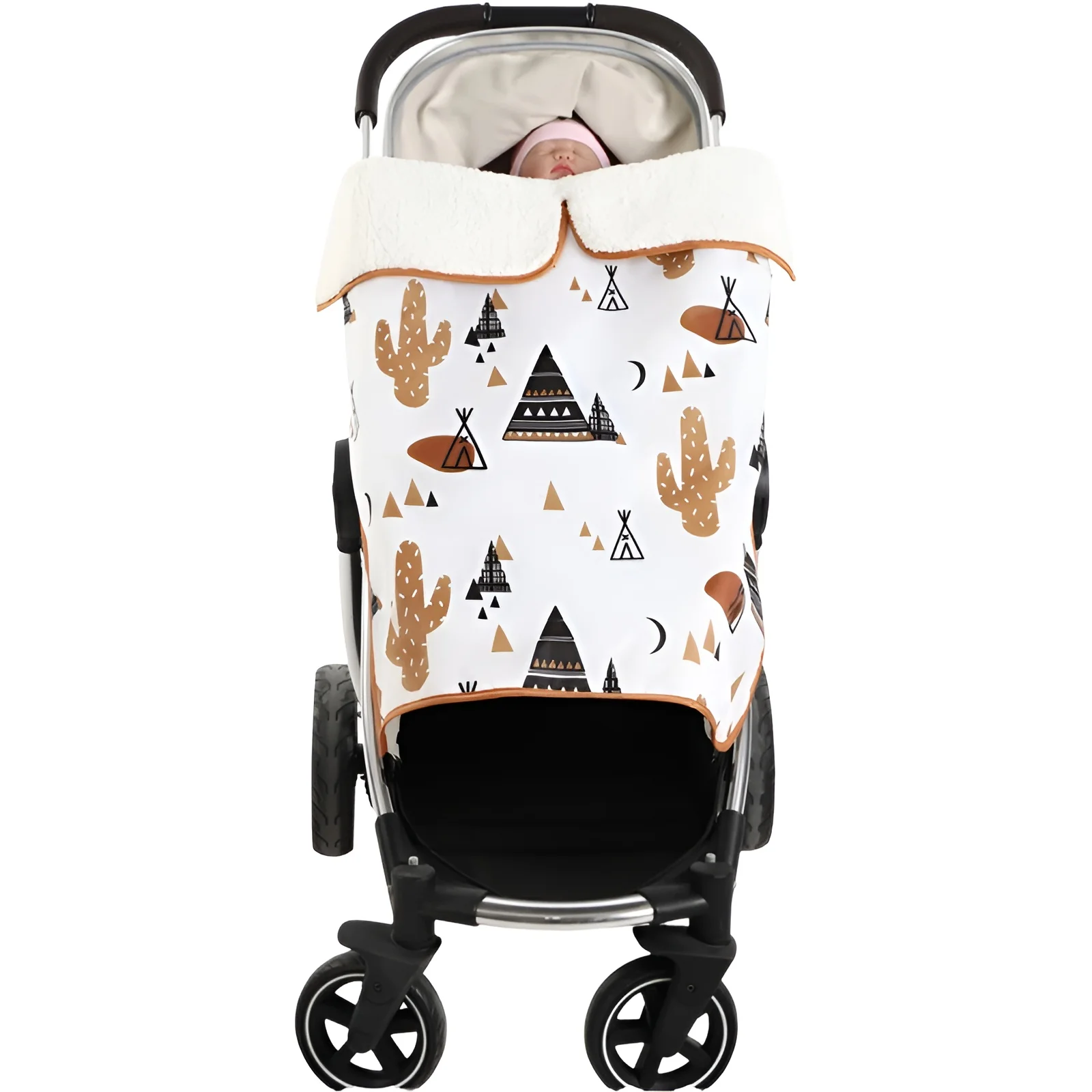 שמיכת עגלה מחממת לתינוק - חסינת רוח ומים