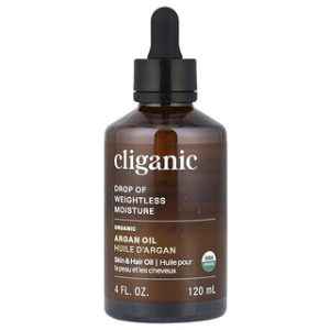 שמן ארגן אורגני Cliganic - לעור לחות במשקל נוצה