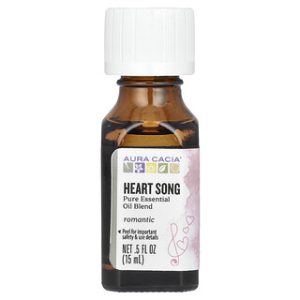שמן אתרי Aura Cacia Heart Song - 15 מ"ל - טהור