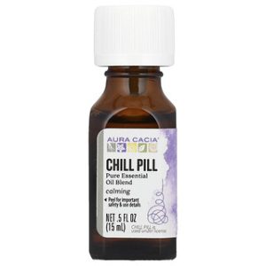 שמן אתרי Chill Pill - תערובת מרגיעה Aura Cacia