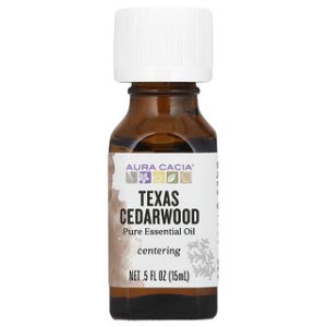 שמן אתרי ארז טקסס , Aura Cacia 15 מ"ל