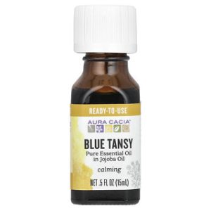 שמן אתרי בלו טנזי - Aura Cacia בג'וג'ובה - 15 מ"ל