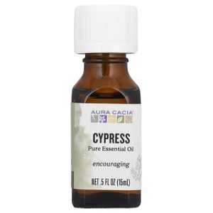 שמן אתרי ברוש Aura Cacia - 15 מ"ל - טהור