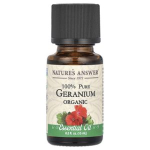 שמן אתרי גרניום אורגני טהור - Nature's Answer