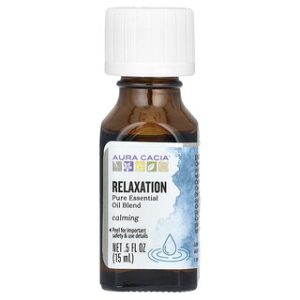 שמן אתרי טהור Aura Cacia - תערובת הרגעה - 15 מ"ל