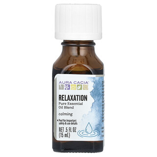 שמן אתרי טהור Aura Cacia - תערובת הרגעה - 15 מ"ל