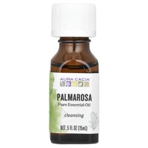 שמן אתרי פלמרוזה Aura Cacia - 15 מ"ל - טהור