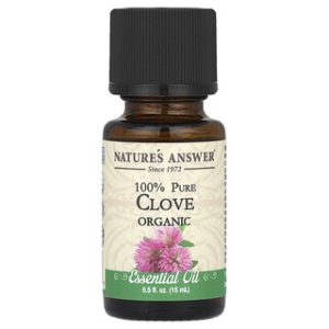 שמן אתרי ציפורן אורגני טהור - Nature's Answer 15ml