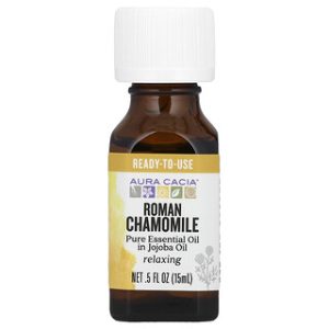 שמן אתרי קמומיל רומאי - Aura Cacia 15 מ"ל