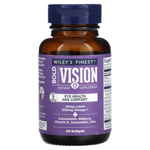 שמן דגים Bold Vision - 60 כמוסות רכות Wileys Finest