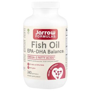 שמן דגים EPA-DHA Jarrow - 240 כמוסות - בריאות הלב