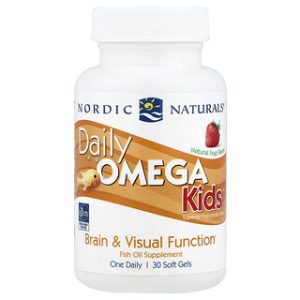 שמן דגים לילדים - Nordic Naturals Daily Omega 30 כמוסות