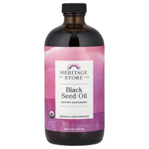 שמן זרעי שחור Heritage Store - 473 מ"ל - בריאות טבעית
