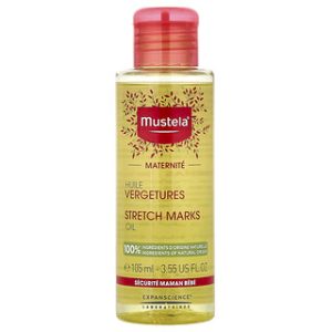 שמן מונע סימני מתיחה Mustela - ללא ריח - 105 מ"ל