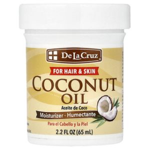 שמן קוקוס De La Cruz - קרם לחות 2.2oz - לעור