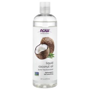 שמן קוקוס נוזלי טהור NOW Foods - 473 מ"ל
