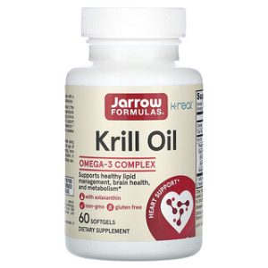 שמן קריל Jarrow Formulas - 60 כמוסות - בריאות אומגה 3