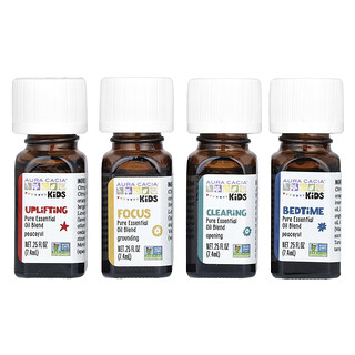 שמני אתרי ילדים Aura Cacia - רביעייה קטנה