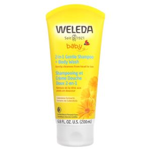 שמפו וסבון קלנדולה 2 ב-1 לתינוק - Weleda 200 מ"ל