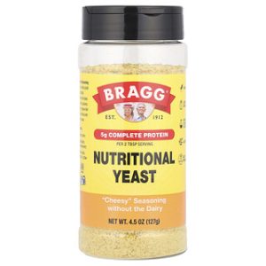 שמרים תזונתיים Bragg - 127 גרם - טבעוני ובריא