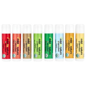 שפתון אורגני Sierra Bees - מארז 8 יחידות