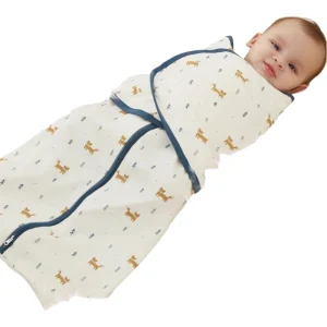 שק שינה לתינוק - קיץ דק ורך מכותנה - 0-3M