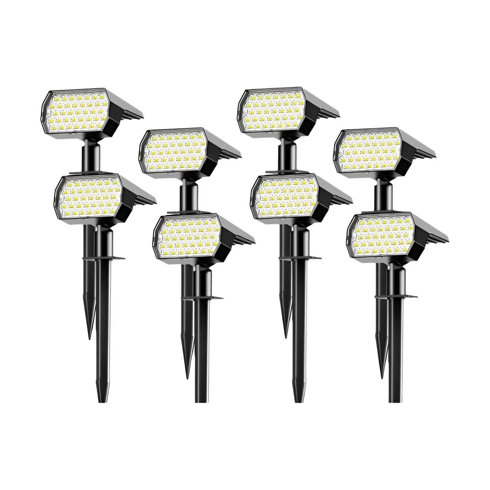 תאורת גן סולארית LED - 3 צבעים - עמידה למים