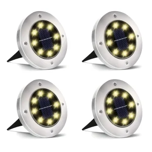 תאורת גן סולארית LED IP68 עמידה למים