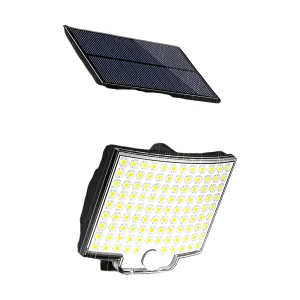 תאורת גן סולארית אלחוטית - LED , חיישן תנועה