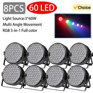 תאורת דיסקו מקצועית 60W - מקרן אפקטים ל-DJ