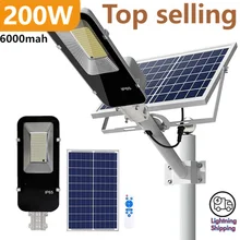 תאורת רחוב סולארית עוצמתית 200W- גינה וחניה