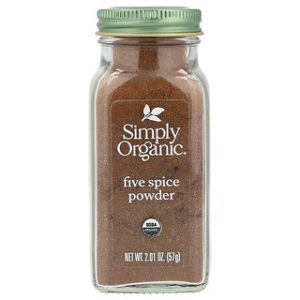 תבלין חמשת התבלינים Simply Organic - 57 גרם