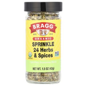 תבלין ללא מלח Bragg 24 עשבי תיבול ותבלינים - אורגני