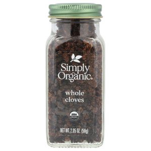 תבלין ציפורן Simply Organic - 58 גרם - לבישול ואפייה
